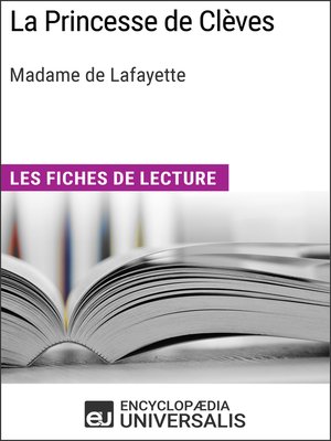 cover image of La Princesse de Clèves de Madame de Lafayette
